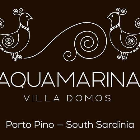 Villa Aquamarina Pintadera Blu Porto Pino Εξωτερικό φωτογραφία