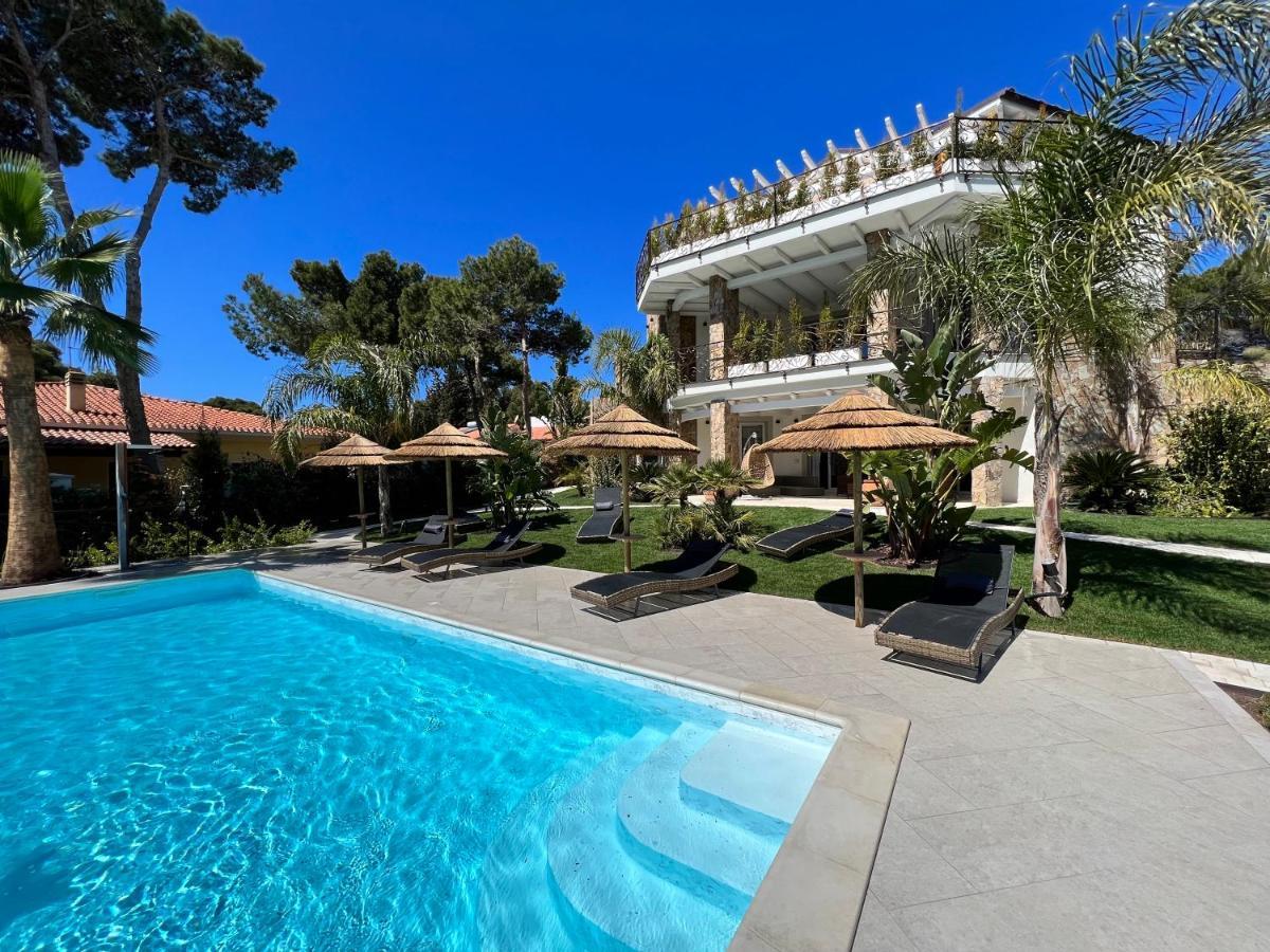 Villa Aquamarina Pintadera Blu Porto Pino Εξωτερικό φωτογραφία