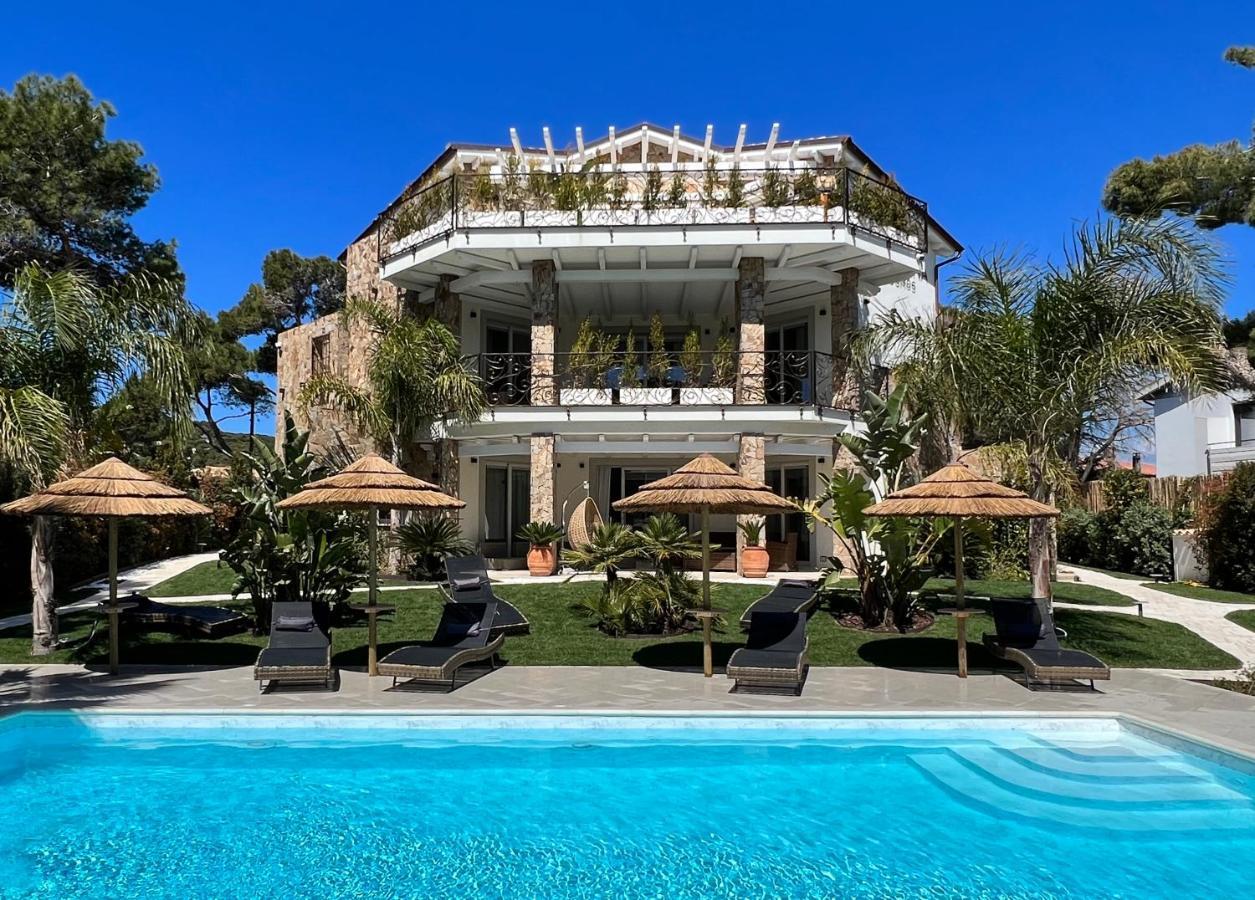 Villa Aquamarina Pintadera Blu Porto Pino Εξωτερικό φωτογραφία